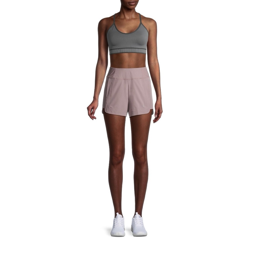 Layer 8 Pale Pink Mauve Athletic Shorts Moisture Wicking Size XS - Picture 4 of 12